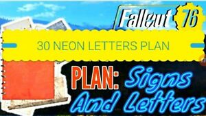 neon signs fallout 76